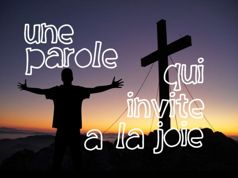 parole et joie